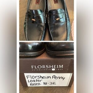 Florsheim Black Penny Loafer for Men